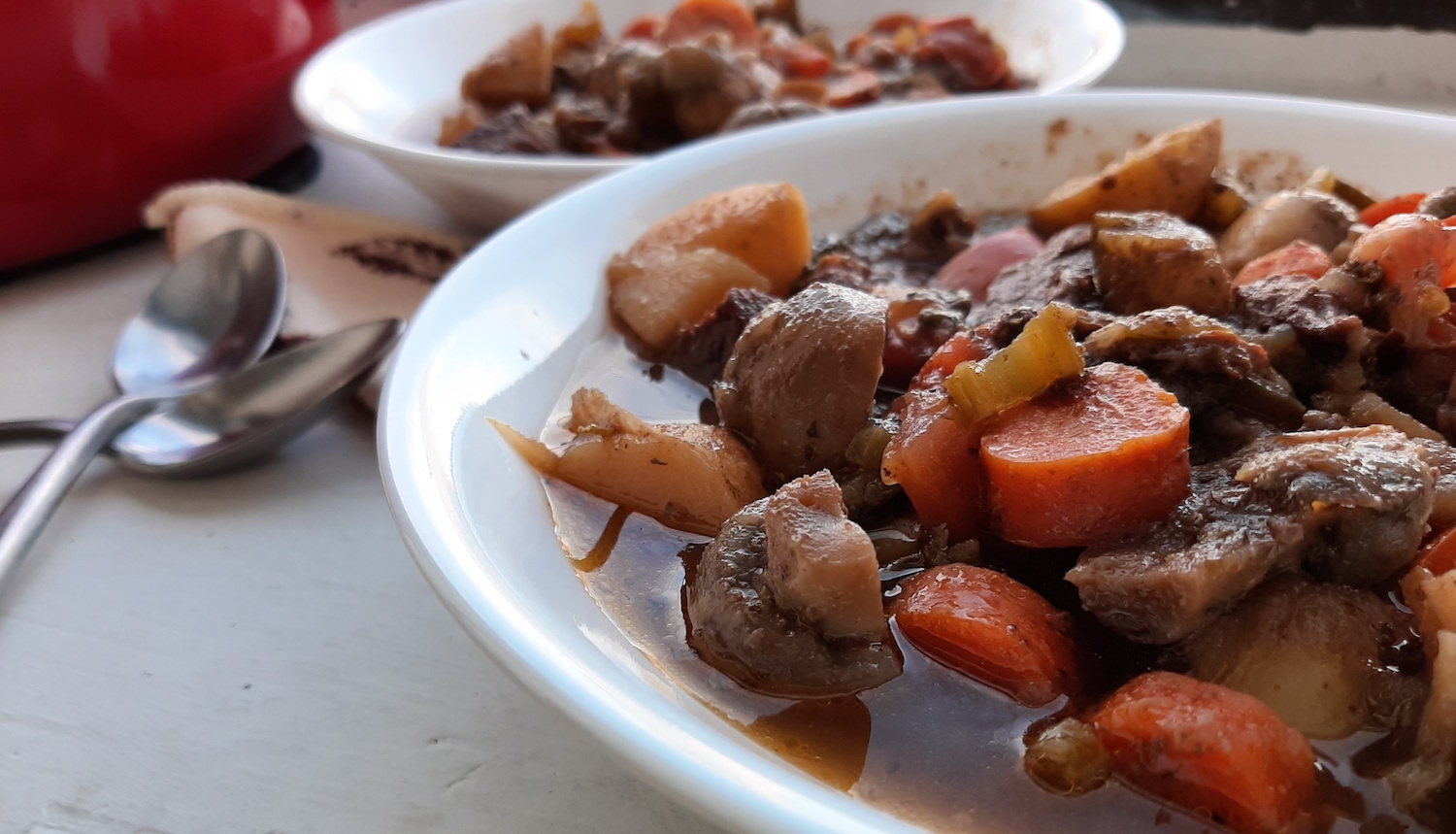 Easy Stove-Top Beef Stew - Sugar and Spice